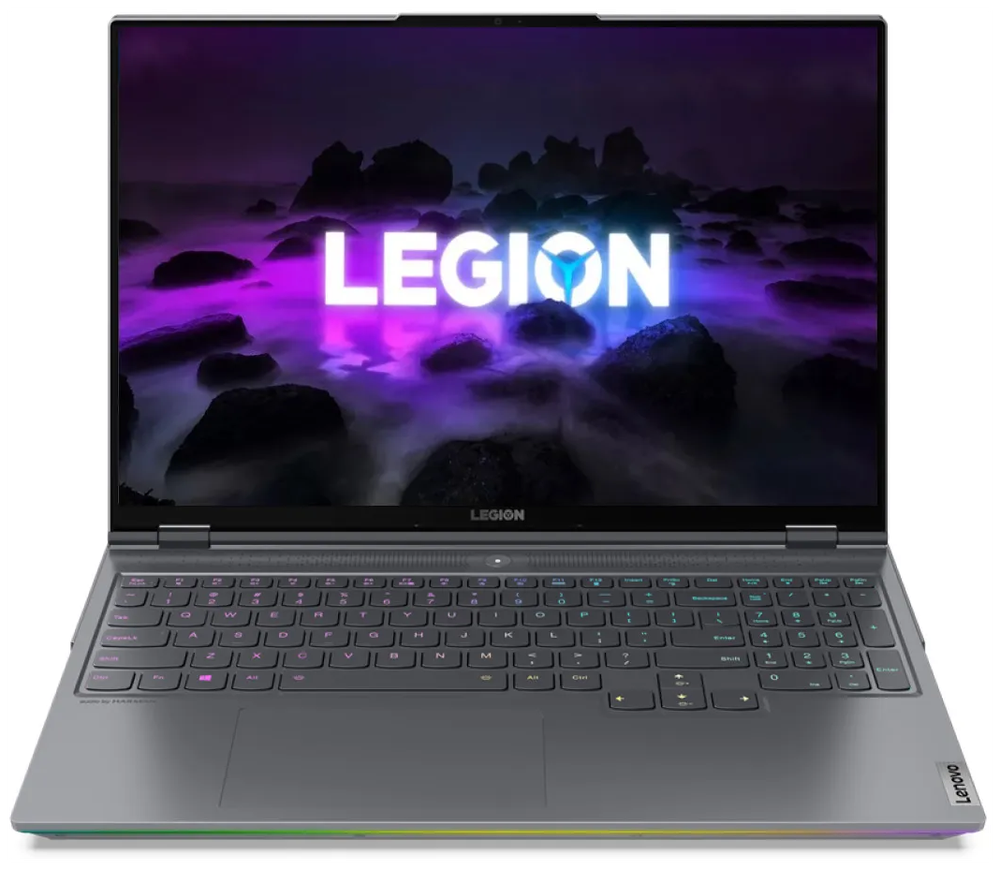 Ноутбук игровой Lenovo Legion 7 16ITHg6 (82K60076RK) 16"/Intel Core i7 11800H /RAM 32 GB/SSD 1TB/Nvidia RTX3080 16GB/2560x1600/IPS 165Hz/DOS/Подсветка кл-ры: RGB/темно-серый. Состояние: B1
