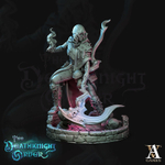 Grand Alliance Death Soulblight Gravelords Vampire Counts Necromancer Некромант миниатюра для dnd, днд, pathfinder, фентези, Настольная игра, НРИ, Варгейм, РПГ