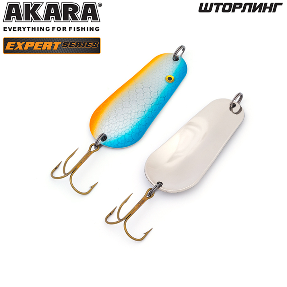 Блесна колебалка Akara Expert Шторлинг 65 мм 22 гр. 1/SIL