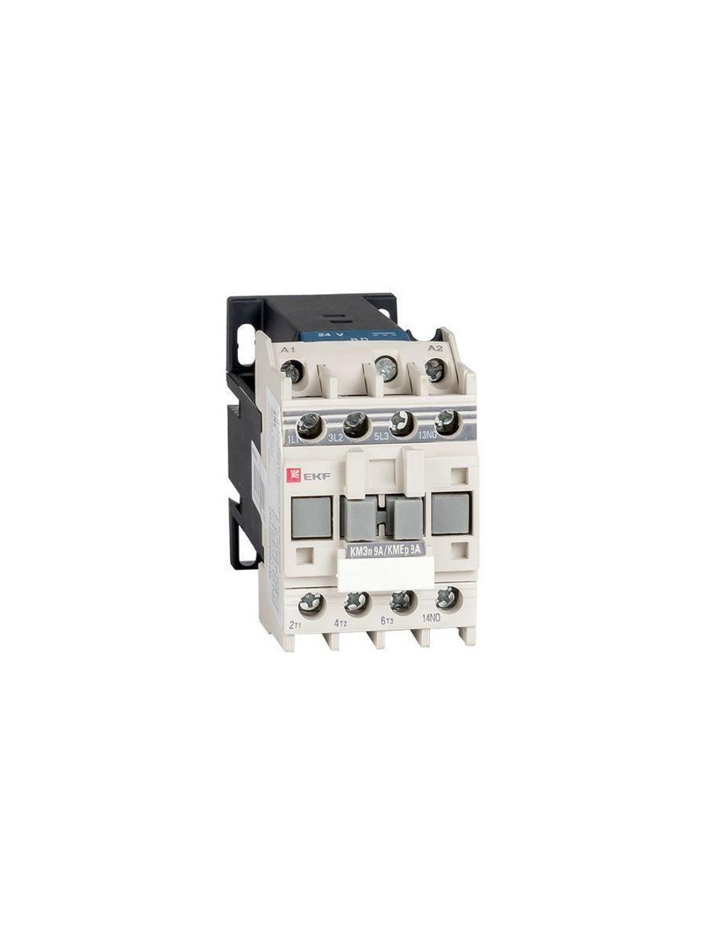 Контактор КМЭп 9А кат. 24В DC 1НО PROxima EKF ctr-s-9-24-p