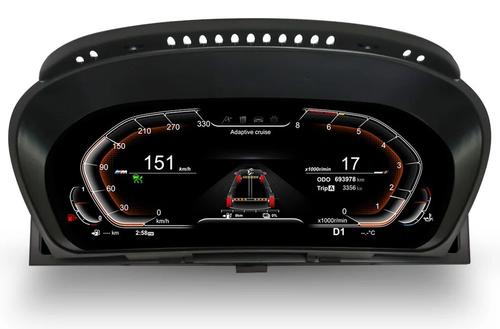 Электронная панель приборов BMW X6 E71 2008-2014 - 1296 с LCD / ЖК 12.3" экраном QLED