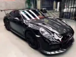 Карбоновый обвес переделка в стиле GT2RS для PORSCHE 911 991.1 TURBO S 2011–2017