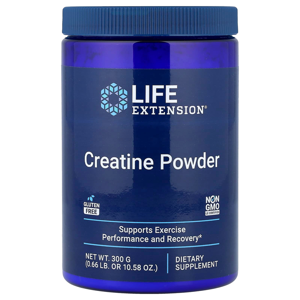 Life Extension, креатин в порошке, 300 г (0,66 фунта)