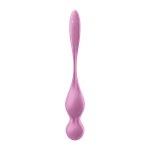 Тренажер для интимных мышц с вибрацией Satisfyer Love Birds 1 розовый (Connect App)