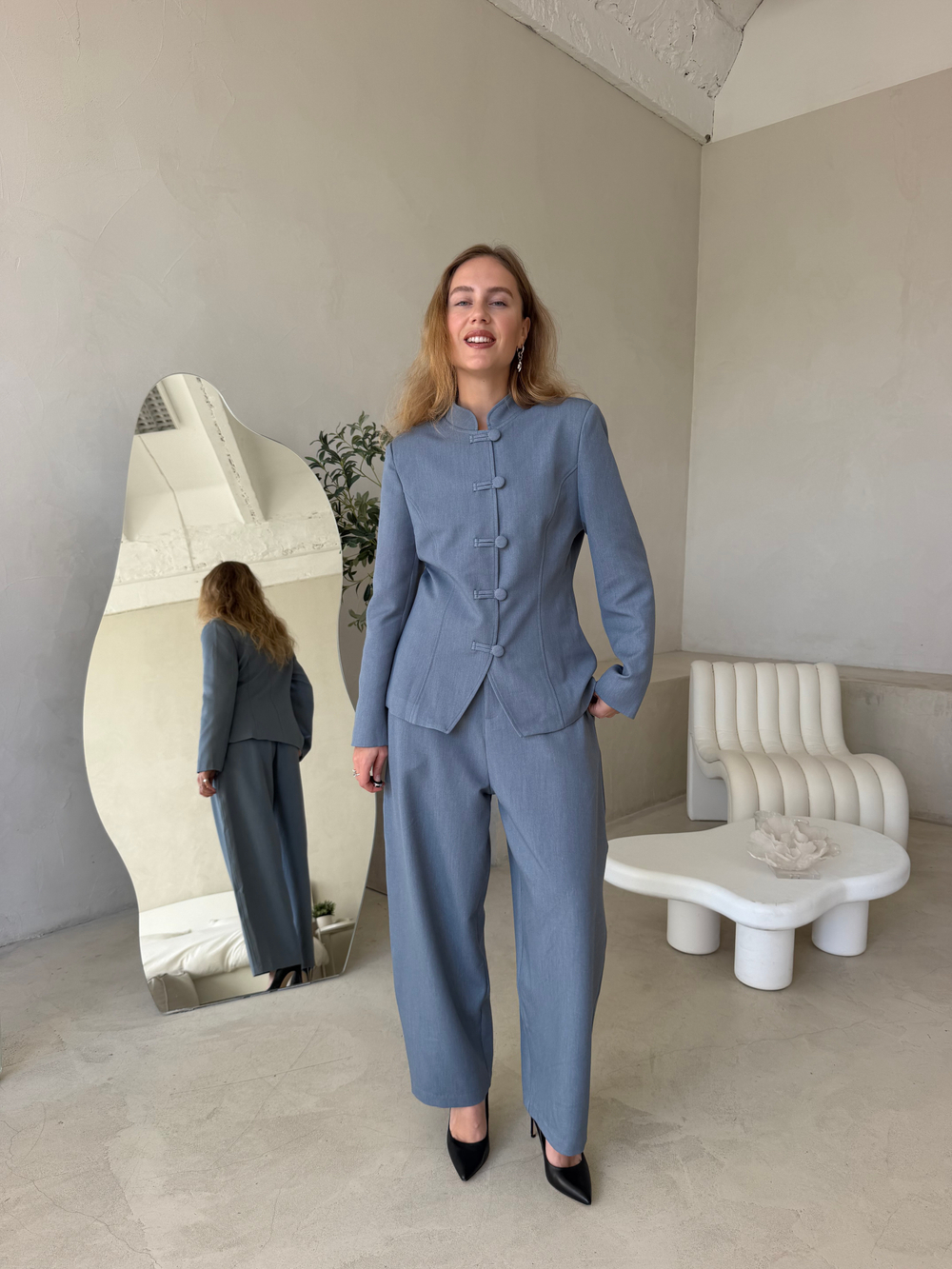 Костюм Eleganza серый
