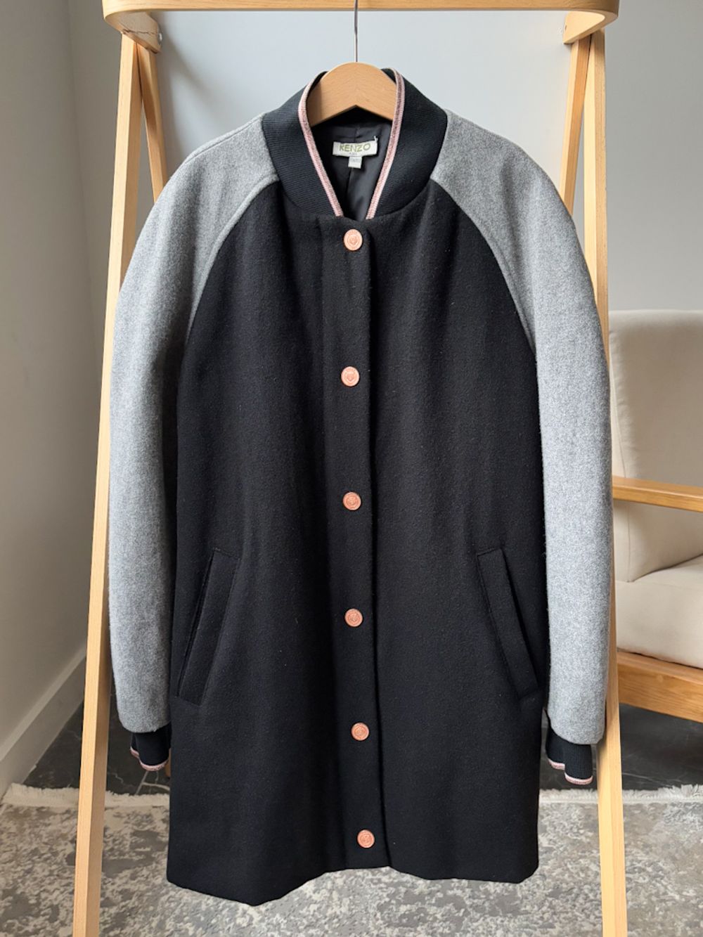 Шерстяное пальто Kenzo, 152