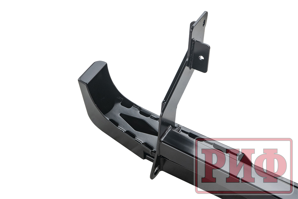 Бампер силовой задний Mazda B2500/BT50, Ford Ranger T5 2006-2010 с квадратом под фаркоп РИФ