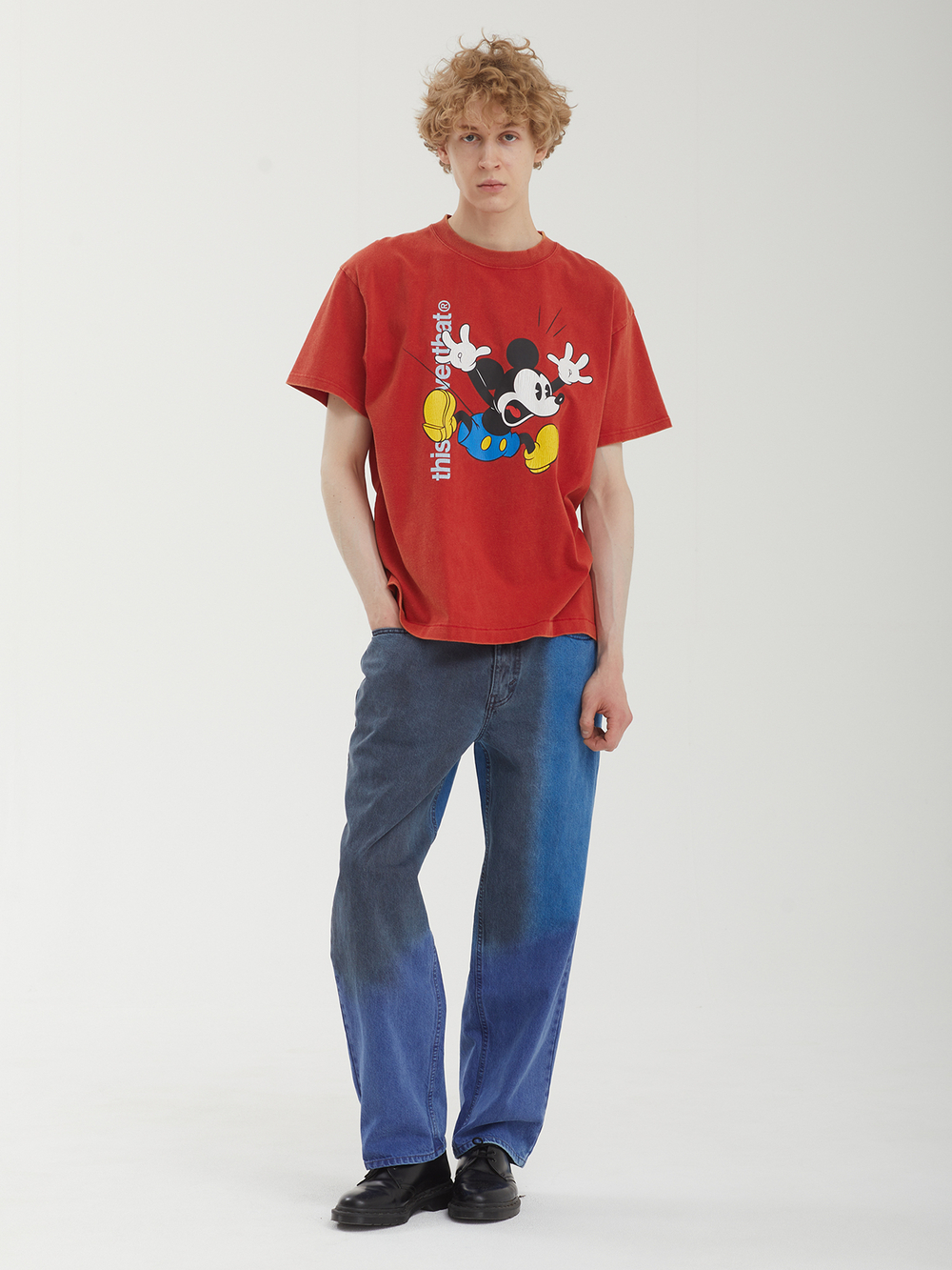 Мужская Футболка Tnt Mickey Two Sided