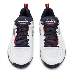 Мужские теннисные кроссовки Diadora Blushield Torneo 2 All Court Shoe Men - White, Dark Blue
