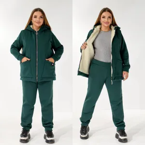 Костюм с мехом УК-5478-3 Фабрика Моды