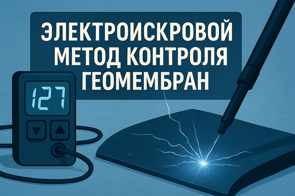 Электроискровой метод контроля монтажа геомембран: технологии, преимущества и проблемы Электроискровой метод контроля монтажа геомембран: технологии, преимущества и проблемы