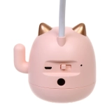 Настольная лампа «Sweet - Котёнок» 9*22.5 см LED, USB 3w 5v, Розовый