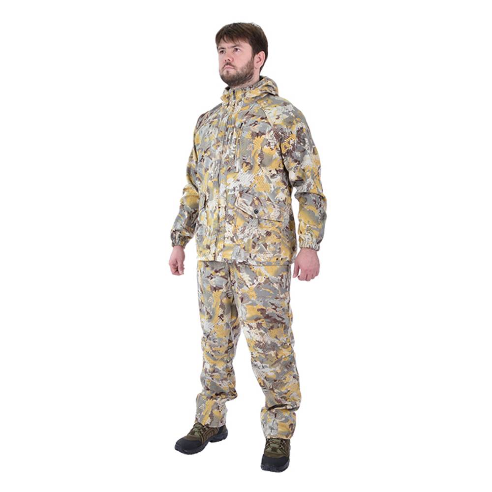 Костюм мужской летний "Кречет", twill, соты серые, ХСН