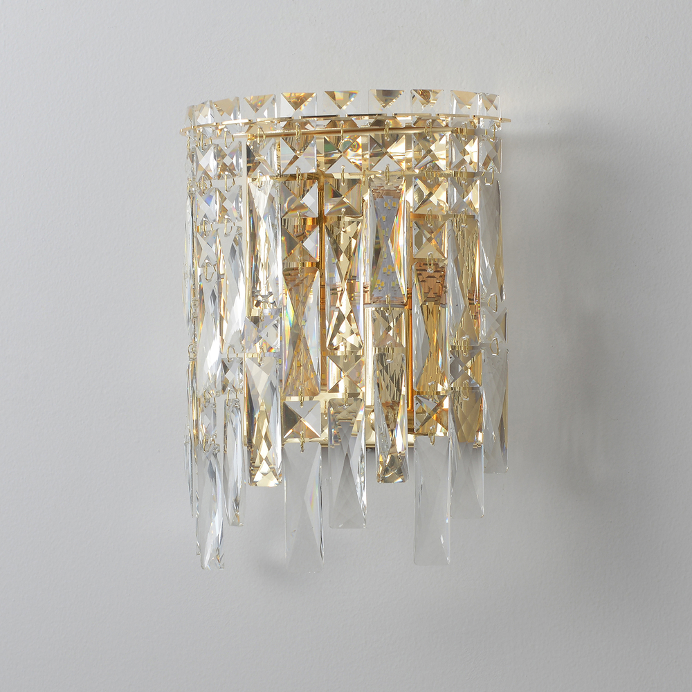 Настенный светильник Crystal Lux ABRIL AP2 GOLD