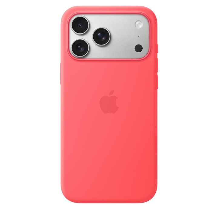Защитный чехол Apple Silicone Case с MagSafe для iPhone 17 Pro Max Bright Guava