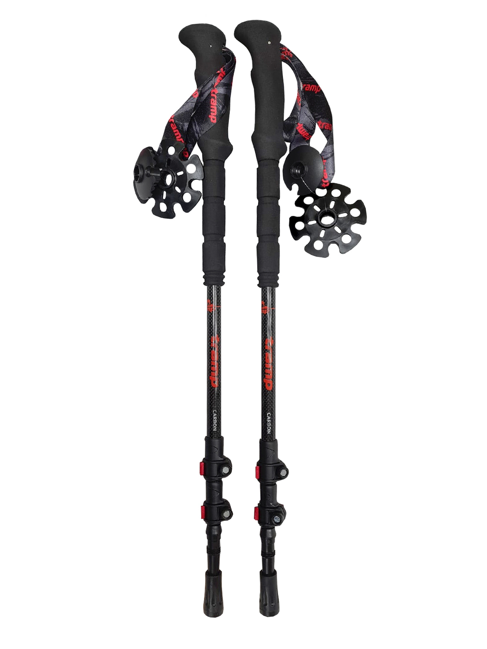 Палки треккинговые Tramp Carbon  (черный), артикул  TRR-015
