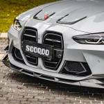 Карбоновые канарды на капот для BMW M3 G80 2020+ / M4 G82 2021+ БМВ