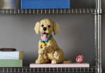 Конструктор Лего айконс Щенок золотистого ретривера 11384 | LEGO Icons Golden Retriever Puppy 2102 детали 18+