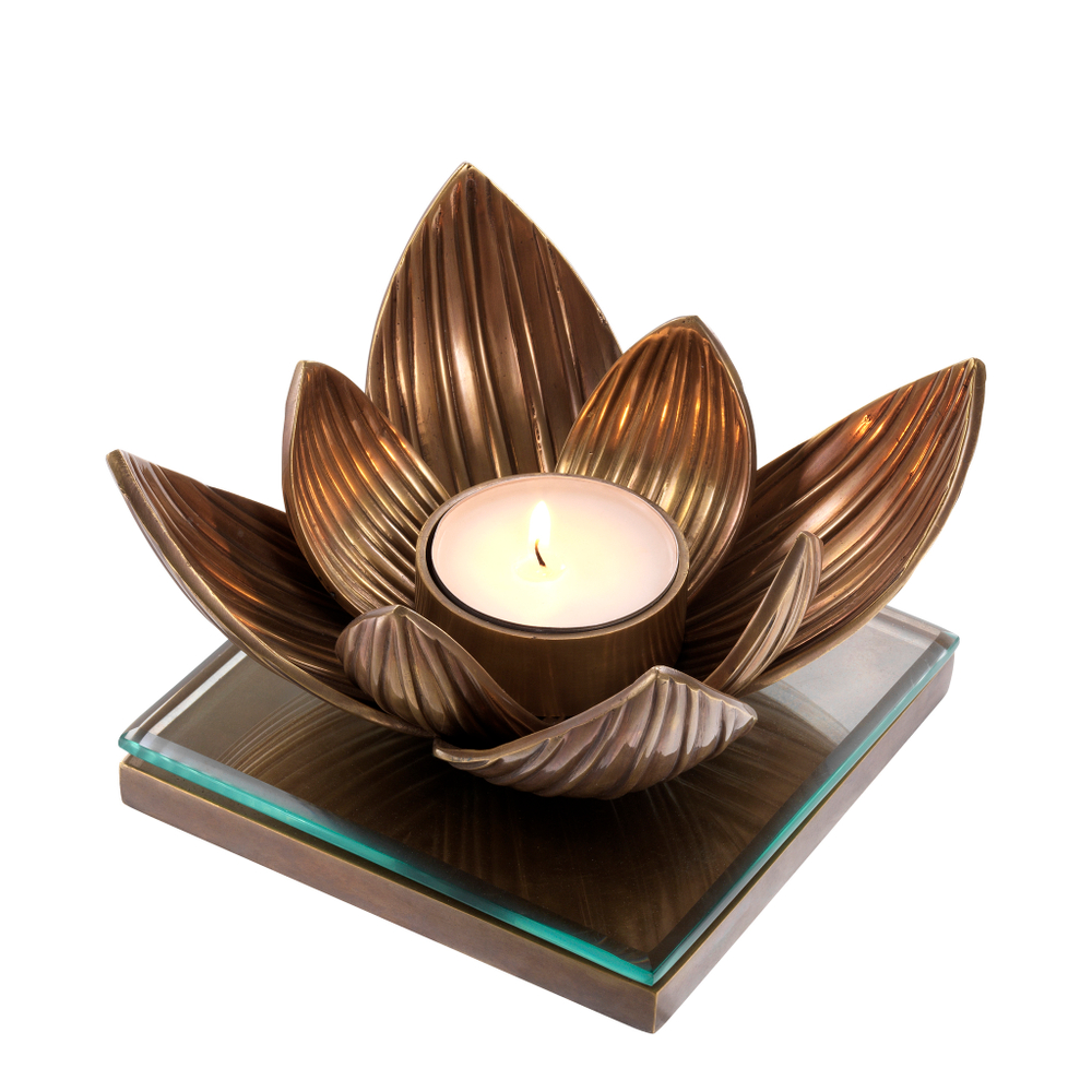 Подсвечник Tealight Holder Lotus арт.112660