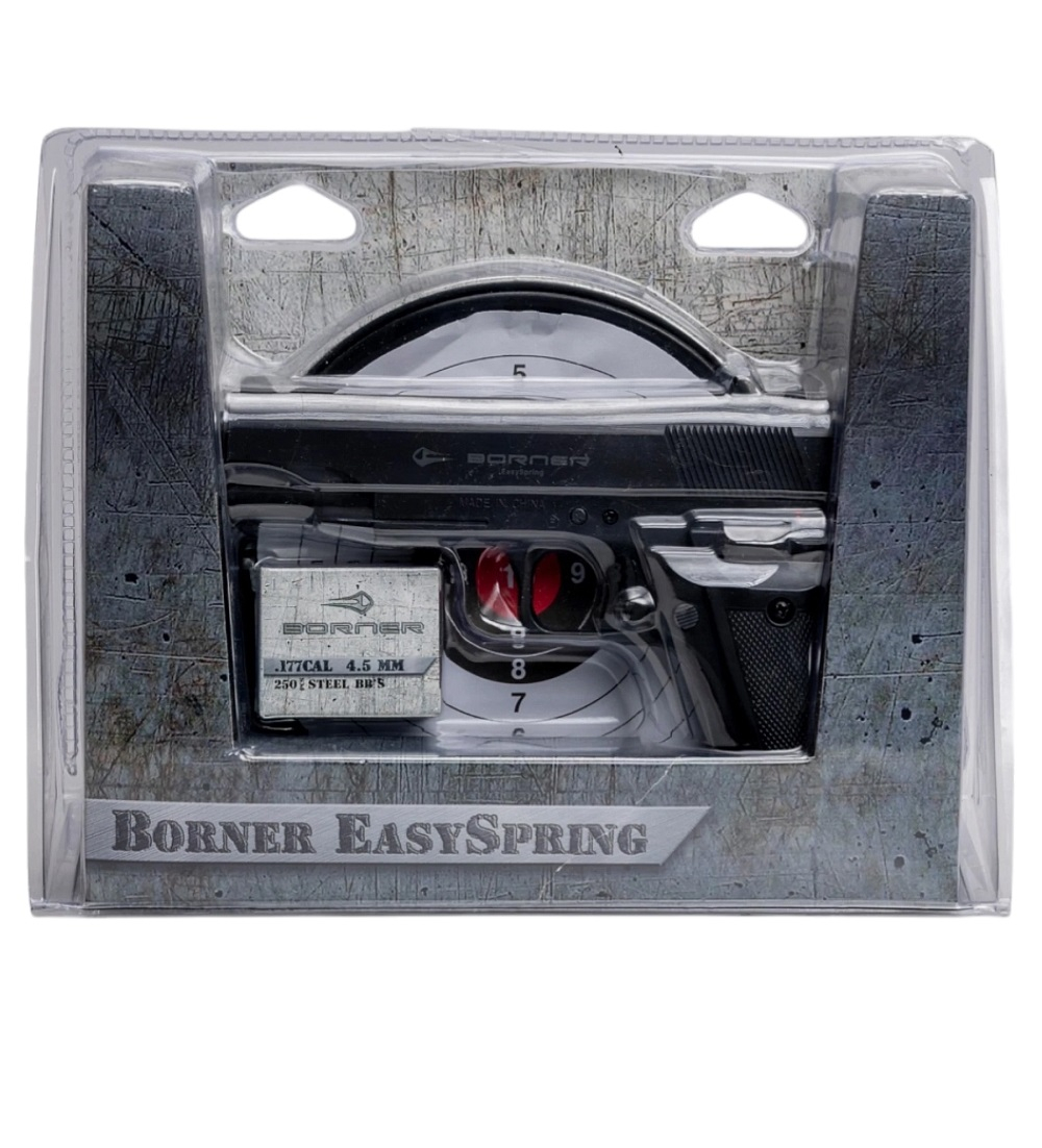 Пистолет пневматический  Borner Easy Spring (пластик)