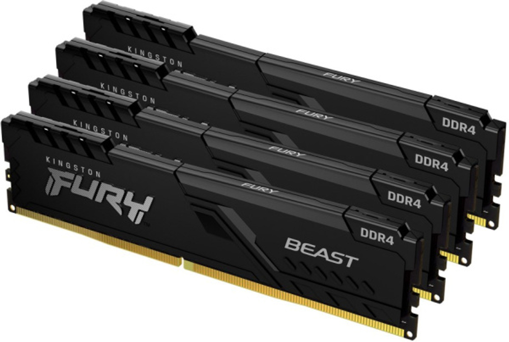 DDR4 64GB (4*16GB) Kingston FURY KF432C16BB1K4/64