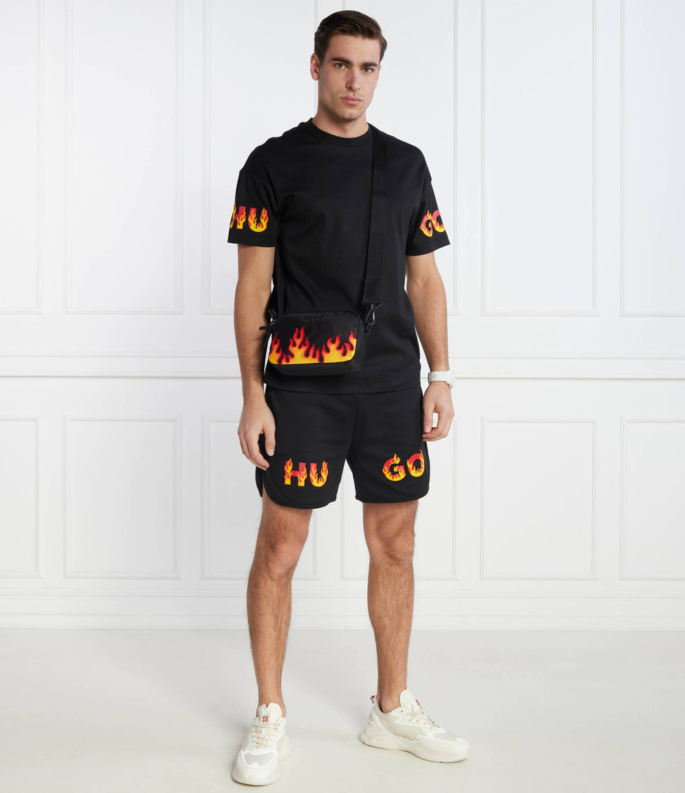 Футболка Flames Hugo Bodywear - черный(50510473)