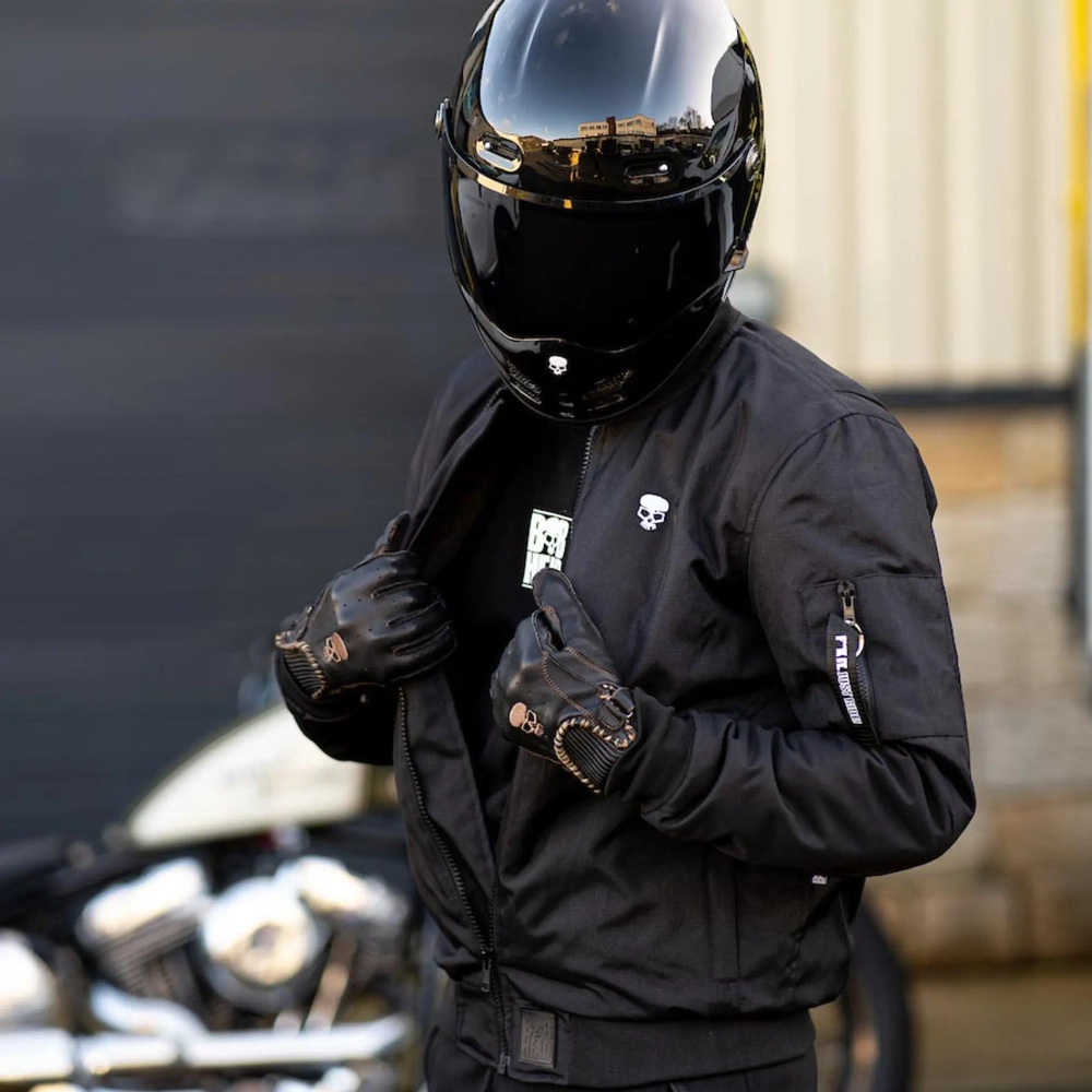 Куртка Protective Textile Bomber Black BOBHEAD