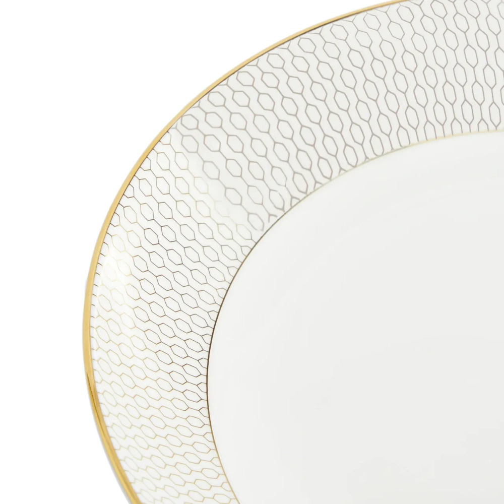 Wedgwood Тарелка Gio Gold 22см глубокая WW-1069716