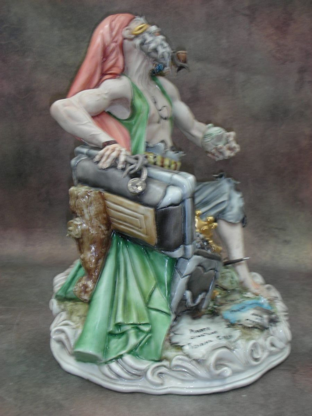 Статуэтка. Фарфор. Пират. Capodimonte. Италия