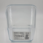 Контейнер для пищевых продуктов, IKEA 365+ квадратный/стекло (1,2 л) 1 шт (из Финляндии)