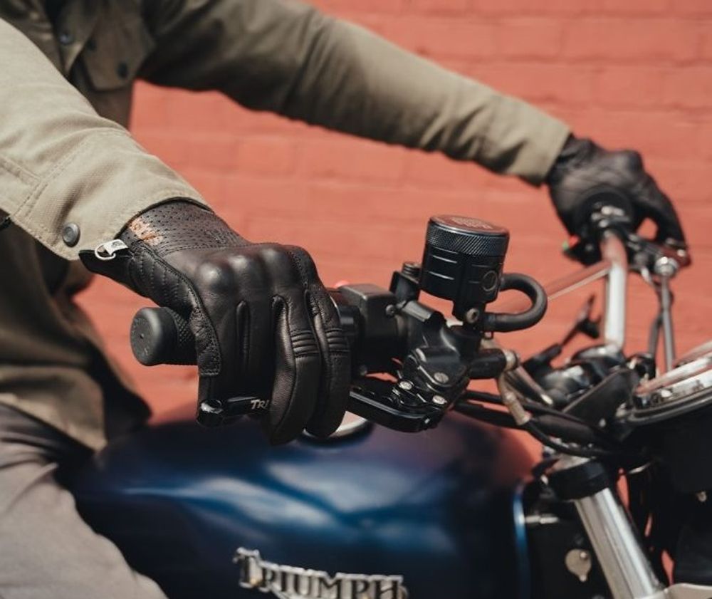 Gants Brooks Air Eté Cuir Perfore / Черный
