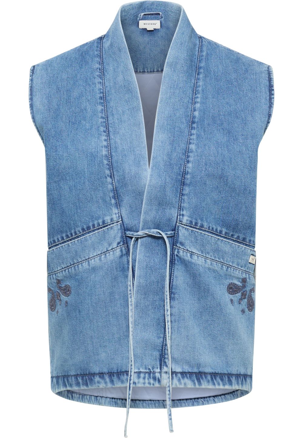 Жилет джинсовый женский MUSTANG Gillian Denim Vest