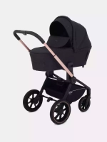 Коляска детская MOWBaby "ZOOM"PU (3в1) RA087 Gold Black
