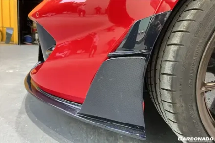 Карбоновые боковые воздухозаборники переднего бампера Carbonado для Ferrari 812 Superfast | GTS 2018+ Феррари