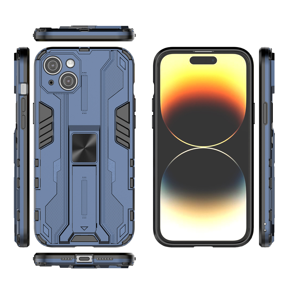 Противоударный чехол с подставкой Transformer для iPhone 15 Plus