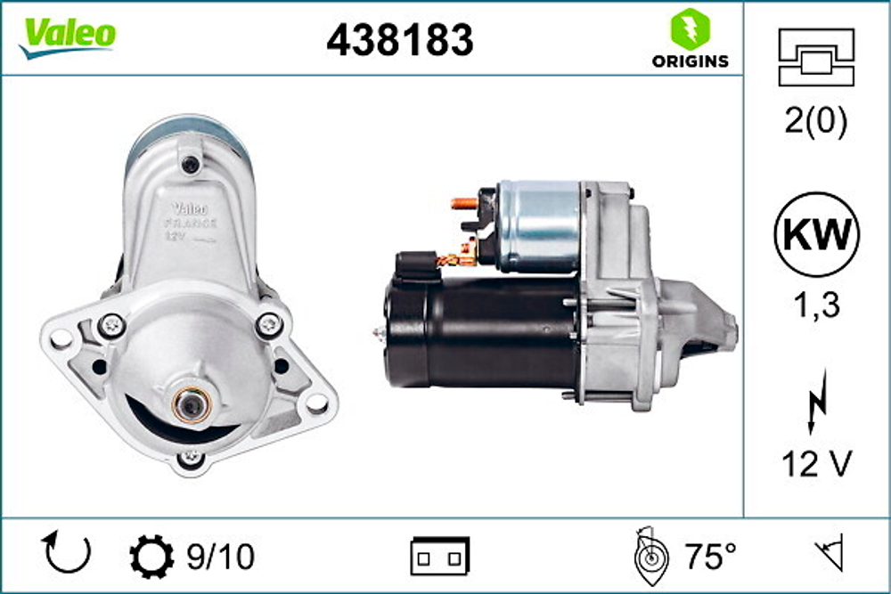 VALEO - 438183-VAL - Starter
