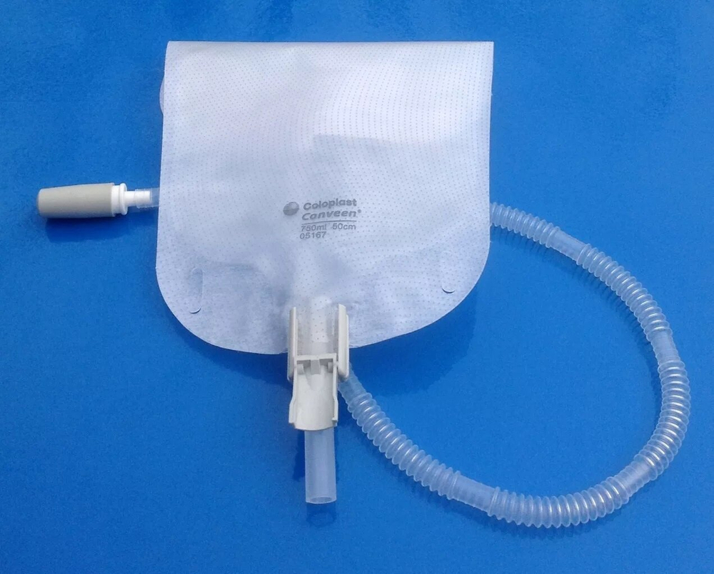 Coloplast Conveen Мочеприемник ножной Секьюрити+, 750 мл, 50 см, 10 шт