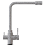 Смеситель для кухни 35к MIXLINE МЛ-ГС13 (ML-GS13) (310) серый с вых. для питьевого фильтра