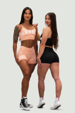 Шорты HIGH WAISTED SHORTS 5″ GYM HERO 582 Лосось