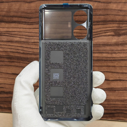 Задняя крышка для Realme GT 5 Original (заднее стекло) цвет: Зелёный / Зеленый туман
