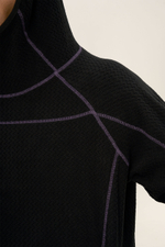 Худи KUL'TURA "ZIGZAG FLEECE" Черный