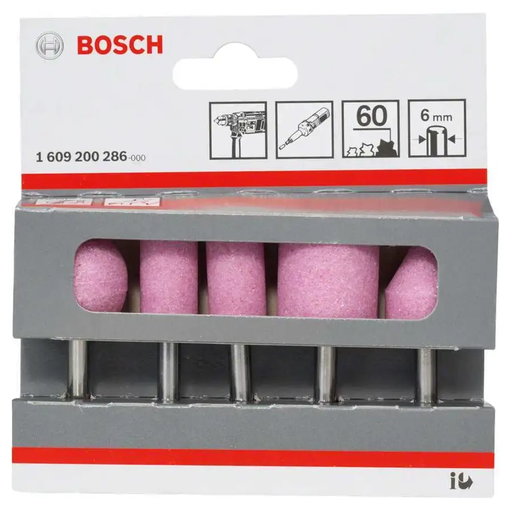 Набор абразивных шарошек 5 шт BOSCH 1609200286