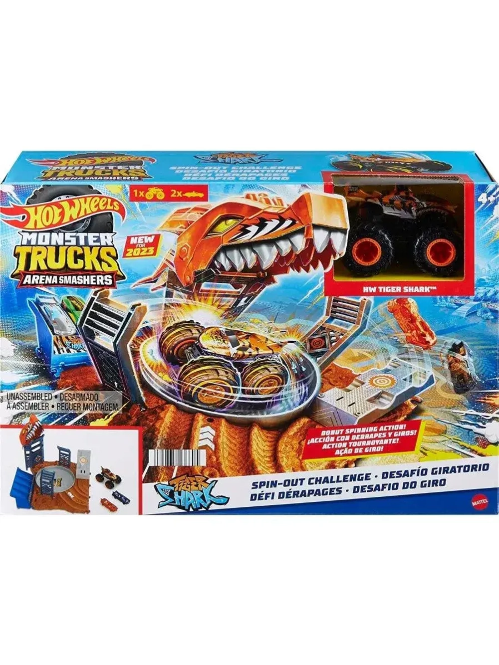 Автотрек трек Хот Вилс Монстр Трак HNB92 HNB93 Monster Truck