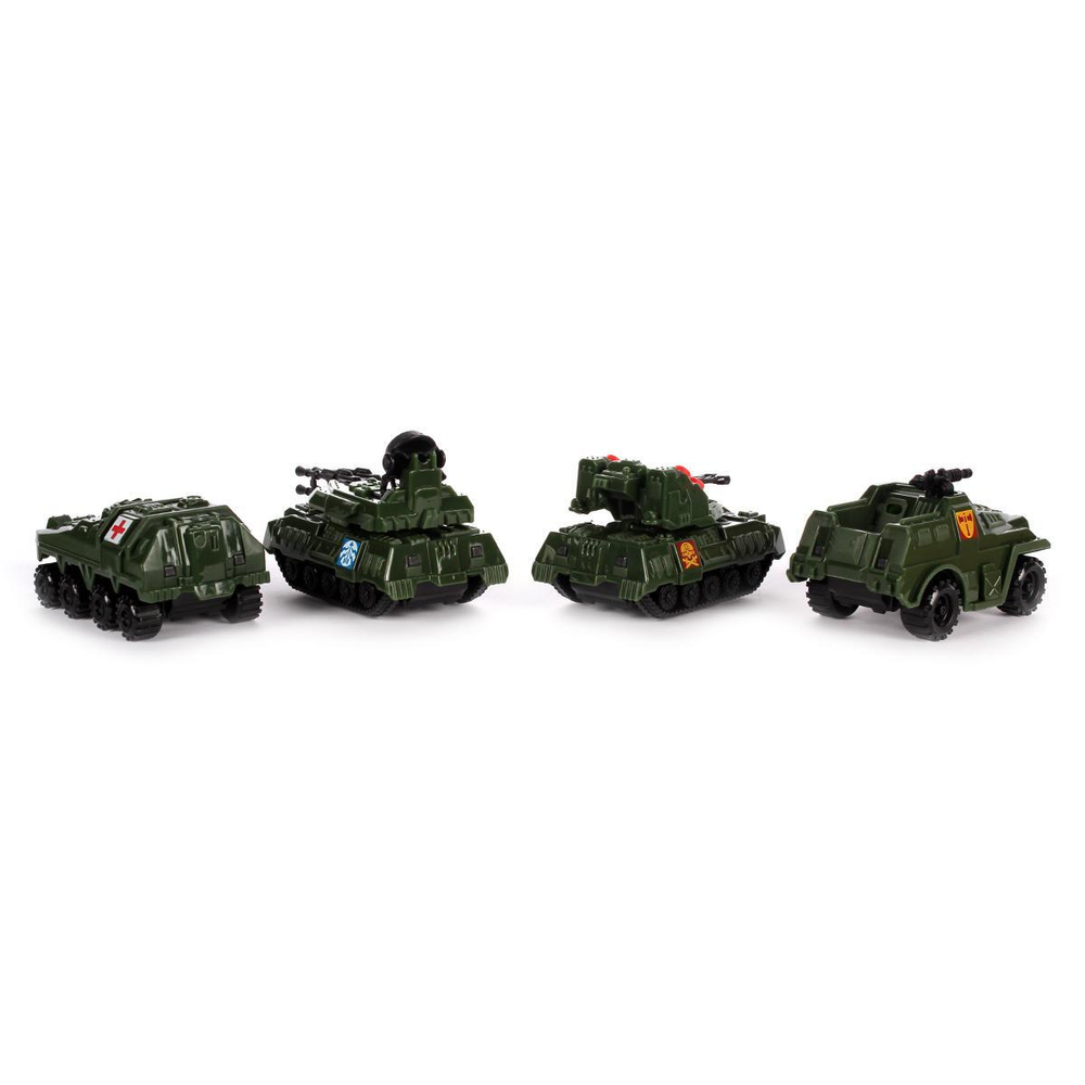 Военная серия мини 4 шт (в блистере) (Нордпласт)