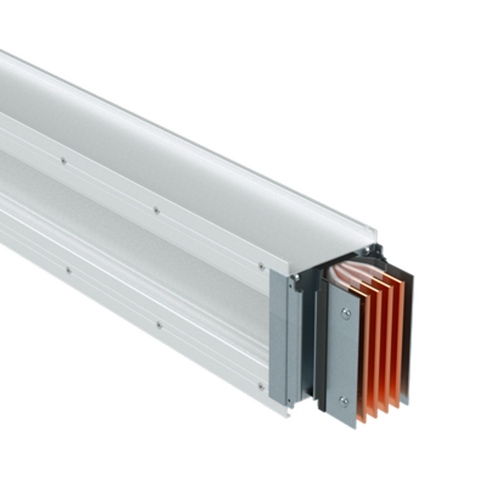 Секция прямая без точек отвода L=500-2999мм, Cu, 3P+N+Pe, 2500А, IP55