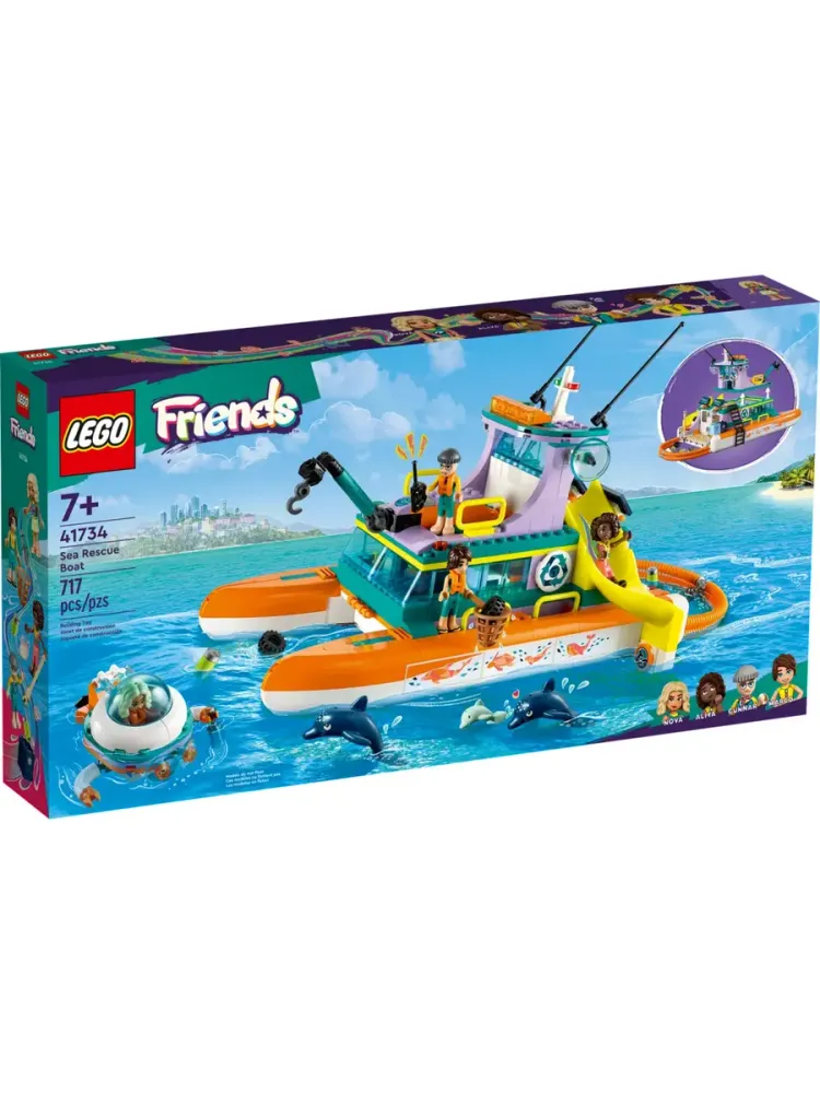 Конструктор Friends 41734 Морская спасательная лодка