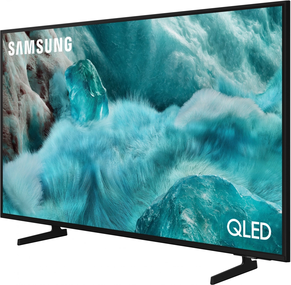Телевизор QLED Samsung 43" QE43Q7FAAUXRU Q черный 4K Ultra HD 60Hz DVB-T2 DVB-C DVB-S2 USB WiFi Smart TV