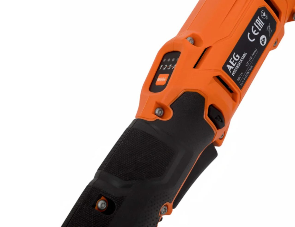 AEG 18В Бесщеточный угловой ударный гайковерт BSS18SRA12BL-0 4935493430