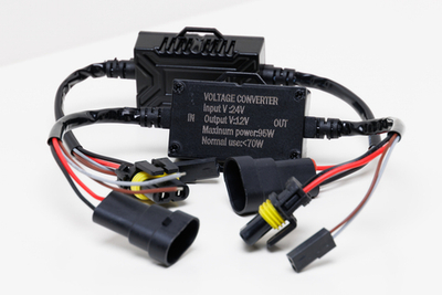 Преобразователь напряжения, с 24V на 12V для светодиодных линз.