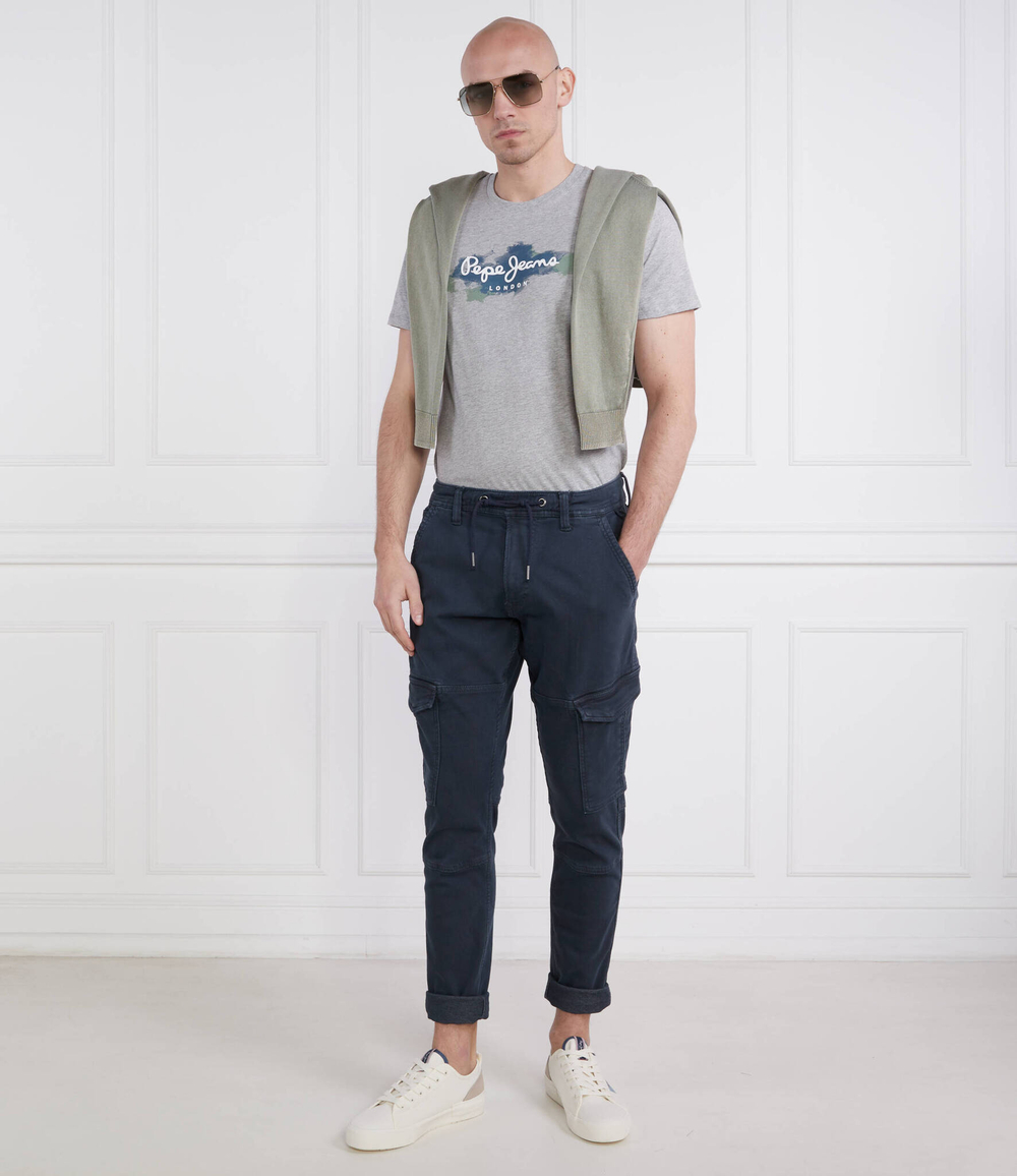 Футболка RAFFAEL Pepe Jeans London - серый(PM508675)